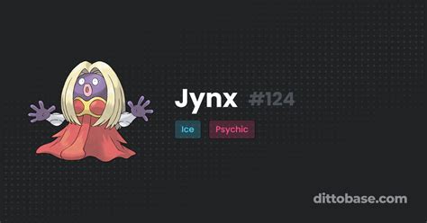 jynx base stats|Jynx Pokédex .